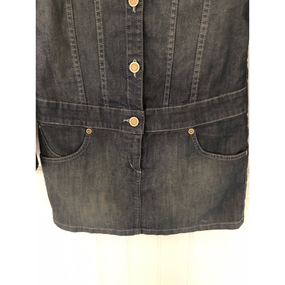 Superfine Denim Dress - Picture 4 of 10